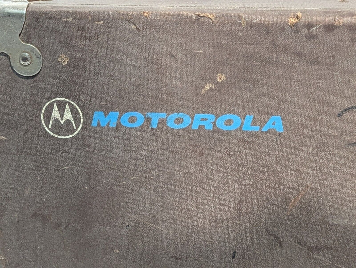 Vtg Motorola Portable Test Set S1056B 57A/58A/59A Original Latch Box - Free Ship