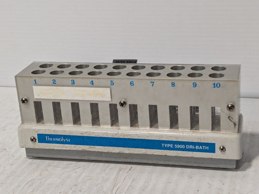 Thermolyne DB5925E Type 5900 Dri-Bath, 20 Wells, 120v, .38a, 45w - Free Shipping