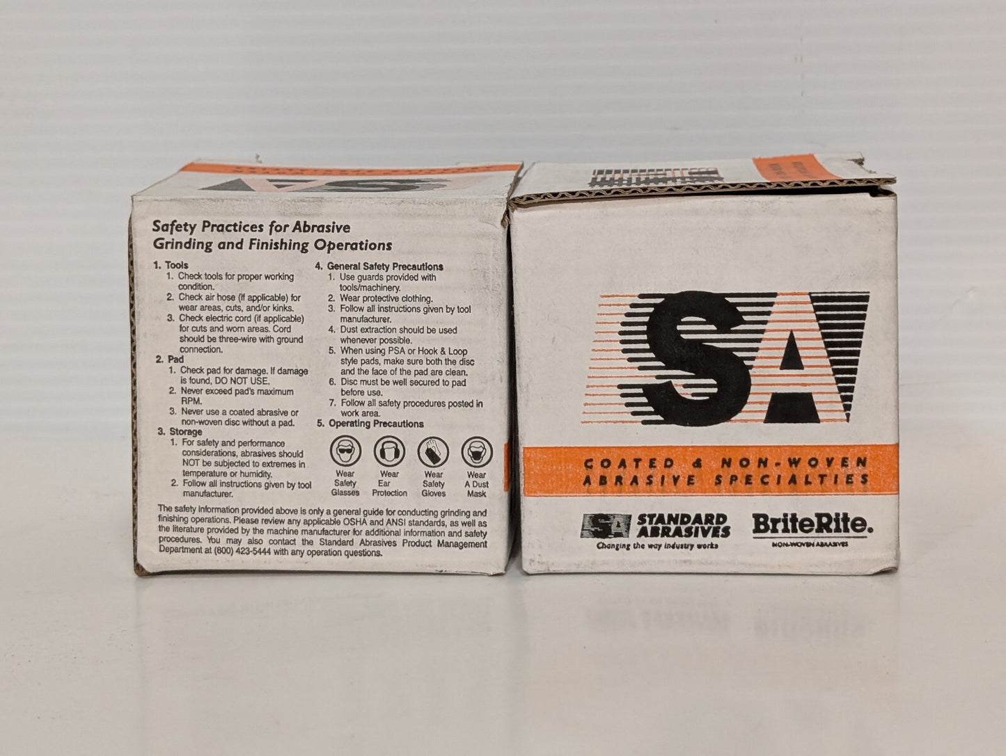 Standard Abrasives 717851 Straight Cartridge Rolls 1/8x1x5/64, 240 AO-RBD 100 Ct