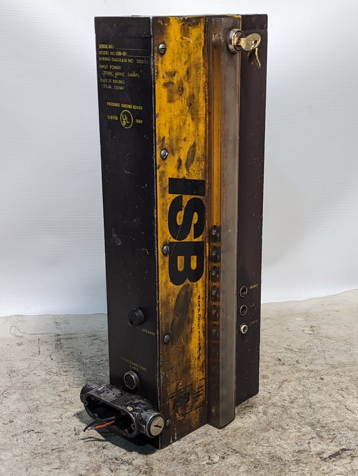 ISB ISB-IV Infrared Security Barrier Presence Sensing Device, Transmitter, Recei