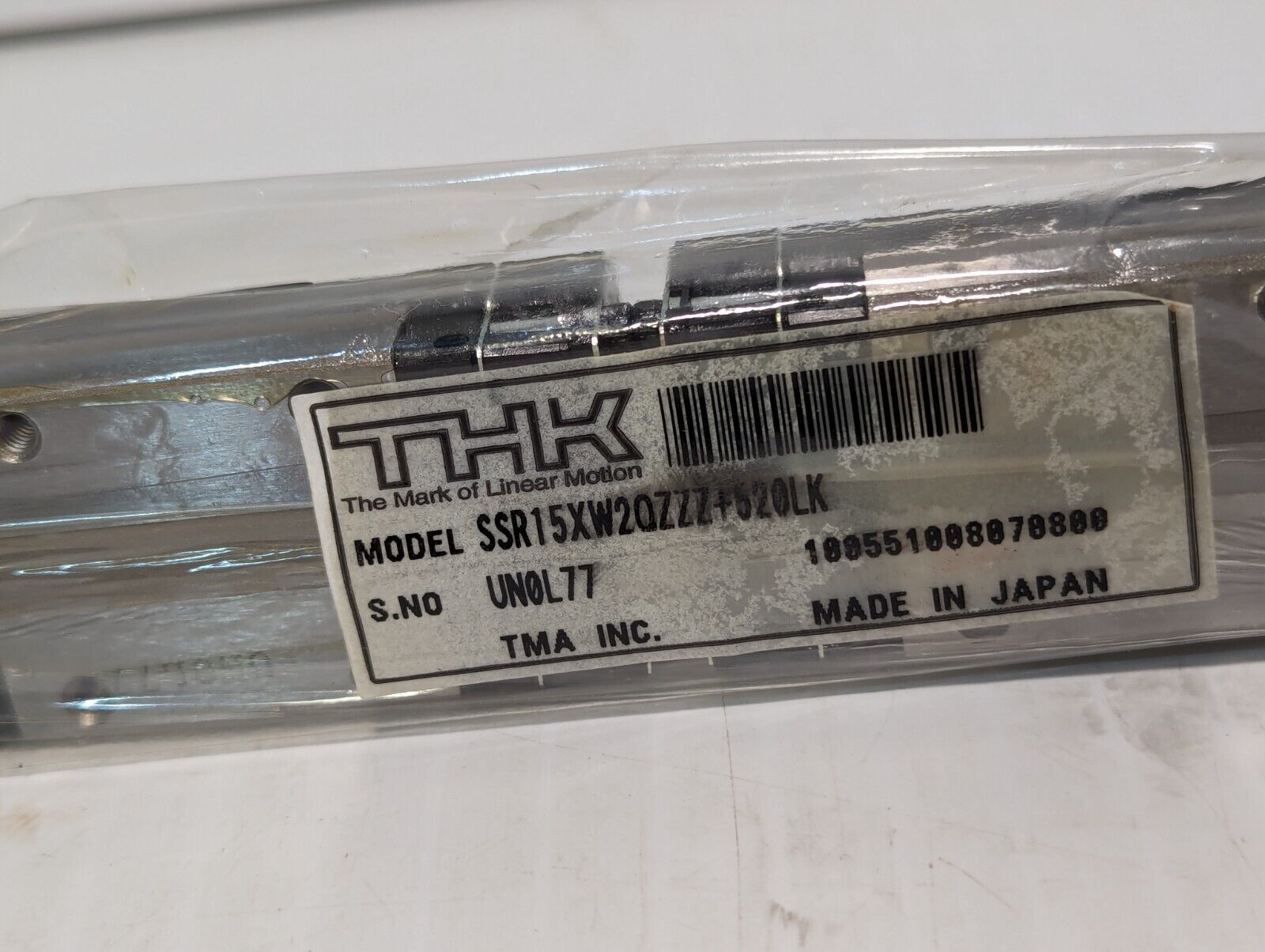THK SSR15XW20ZZZ+520LK Linear Rotate Box Bearing - Free Shipping