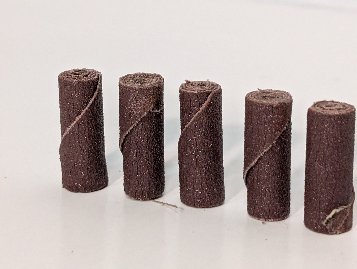 Standard Abrasives 703199 Straight Cart Rolls 3/8x1x1/8 120 AO-RB Grit, 100 Ct