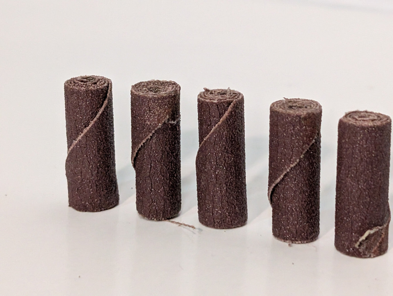 Standard Abrasives 703199 Straight Cart Rolls 3/8x1x1/8 120 AO-RB Grit, 100 Ct