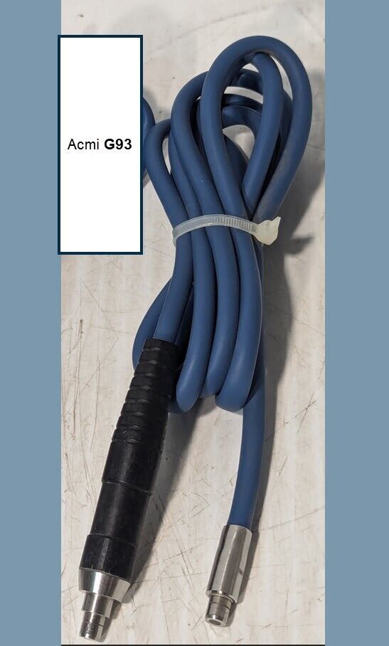 ACMI G93 Surgical Endoscopic Fiber Optic Light Source Cables