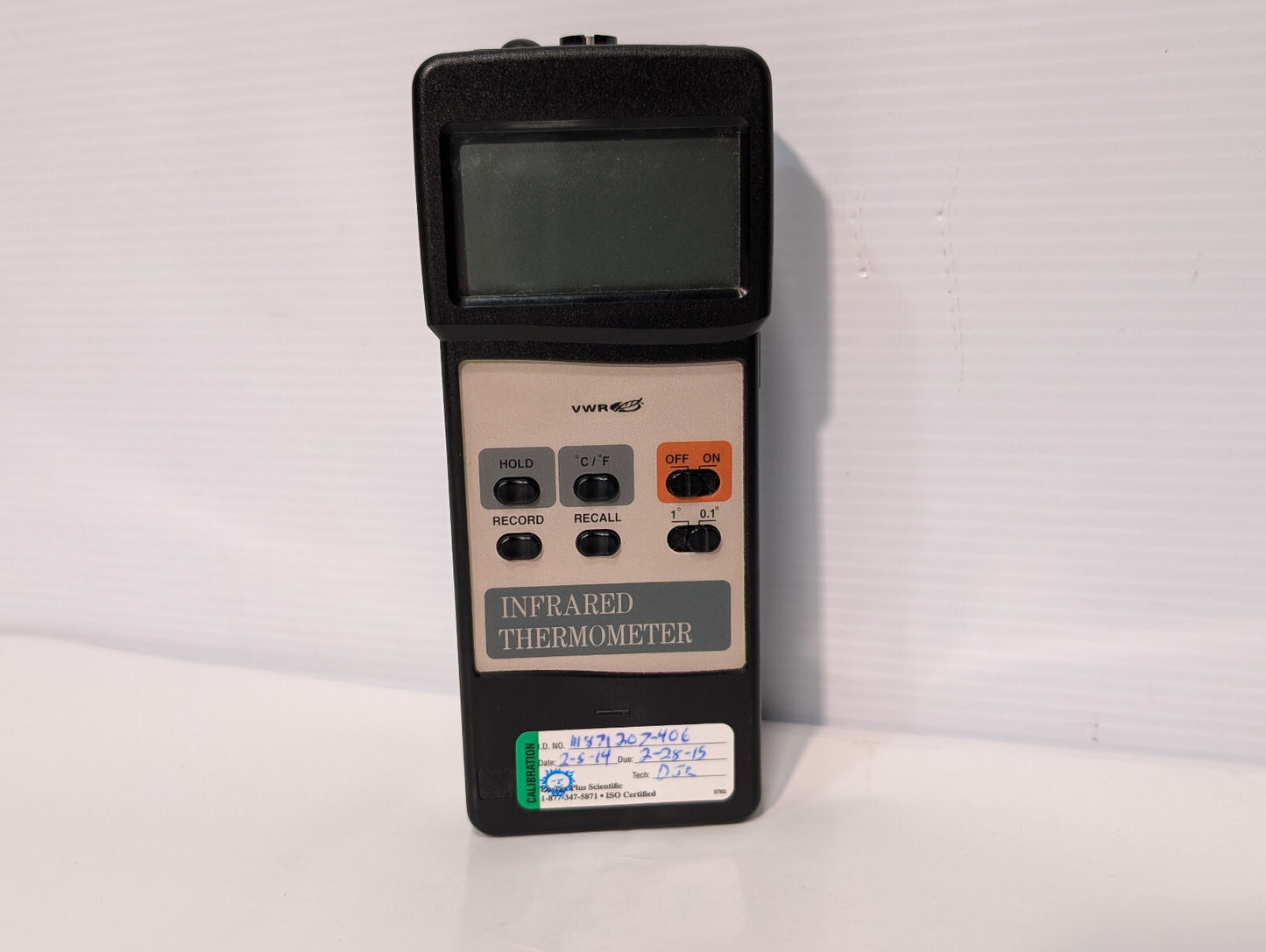 VWR Control Company 21800-018 Traceable Infrared Thermometer, Case, Non-Contact