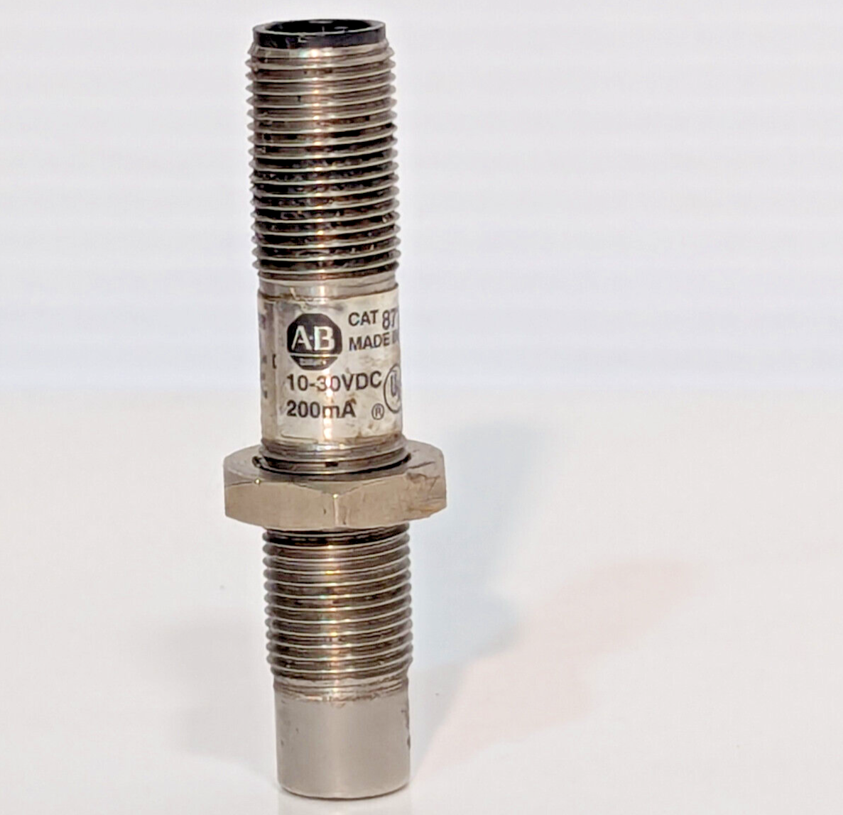 Allen Bradley 871TM-DH4NP12-D4 Inductive Proximity Sensor, 10-30VDC, Series A