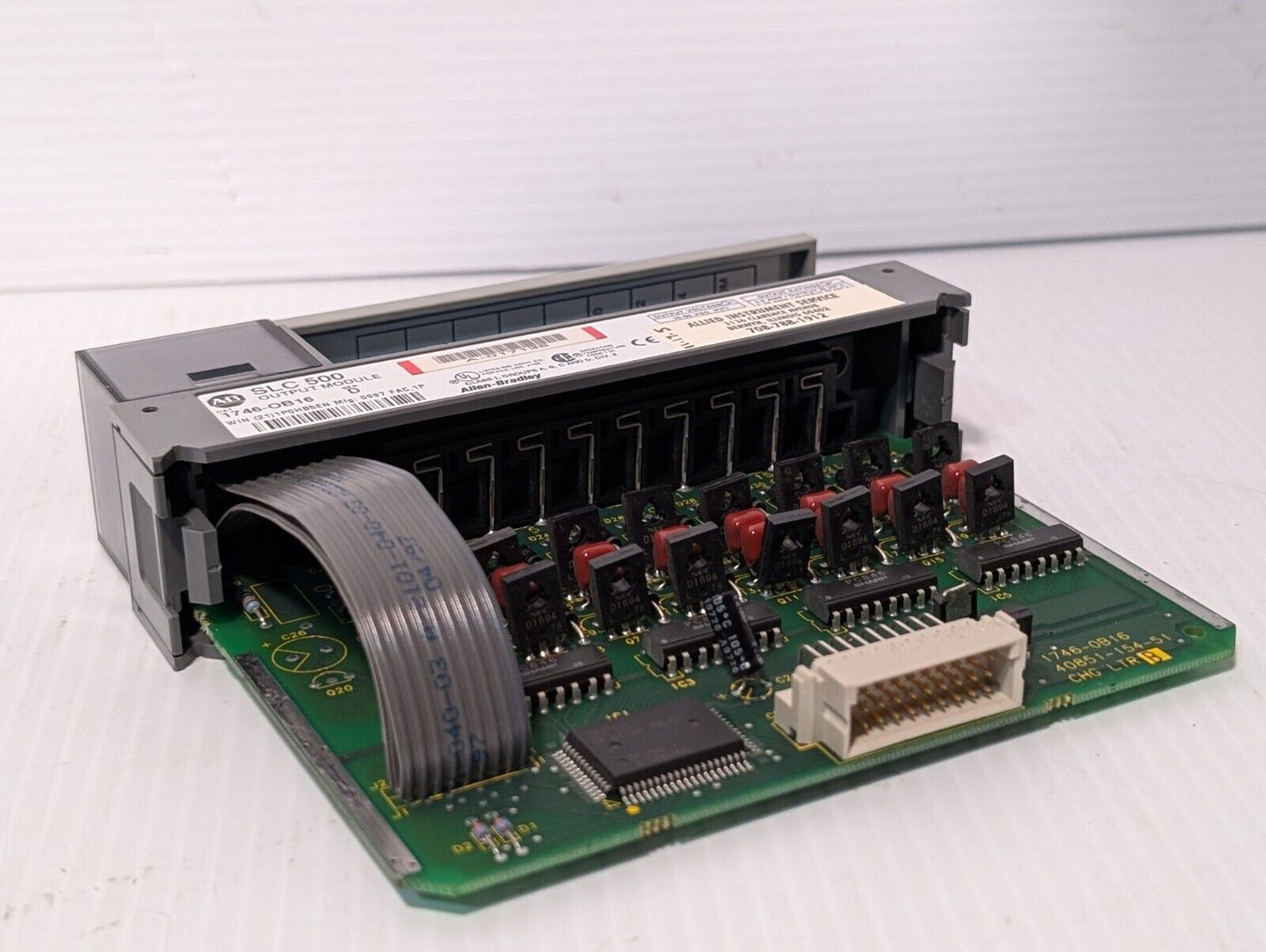 Allen Bradley 1746-OB16 SLC 500 Output Module Memory Ethernet - Free Shipping