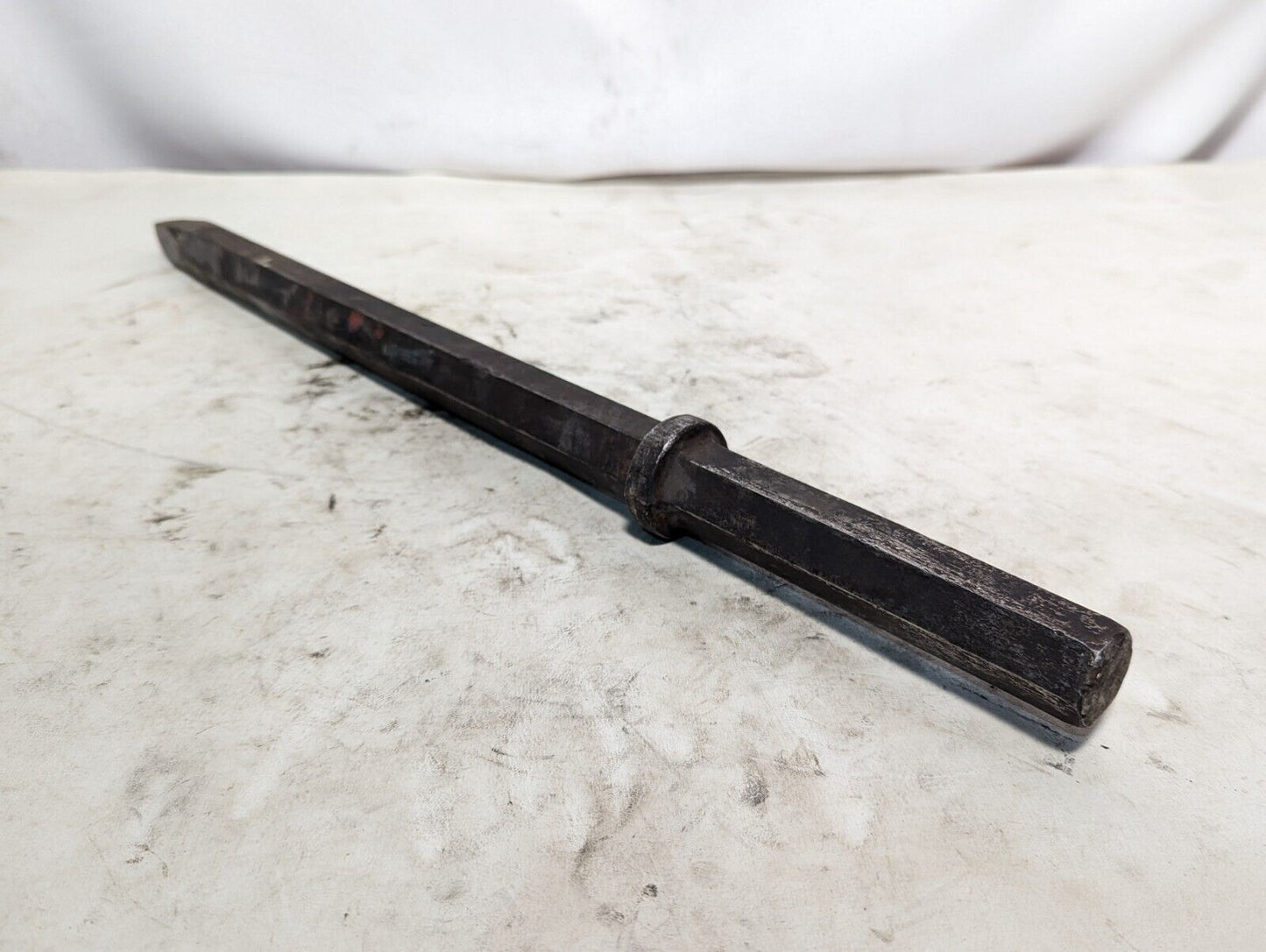 Specialty metal-working chisel from closing spring manufacturer, 22.5" x 2"