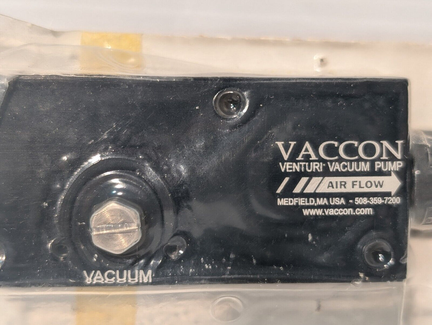 Vaccon, FastVac VP20-90M Fast-break Blow-off Vacuum Pump - Free Shipping