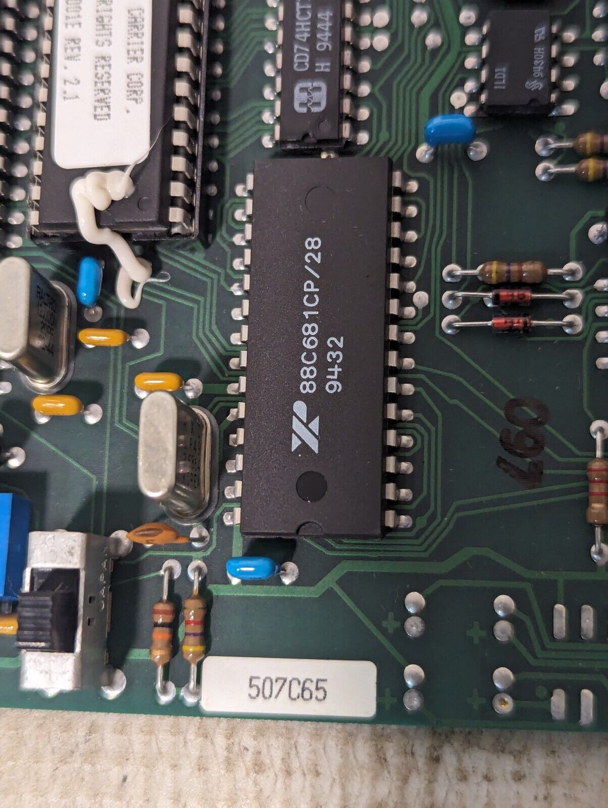 United Technologies (Carrier) IS002/RE Bus Extender, Isosat IS0-02