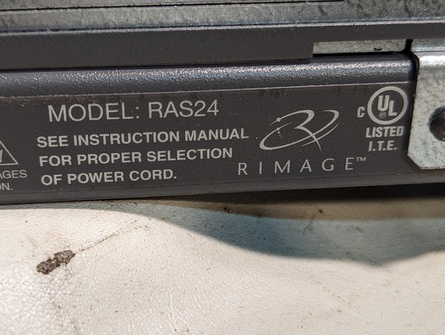 Rimage 6100 Producer, RAS24, single recorder digital publishing system