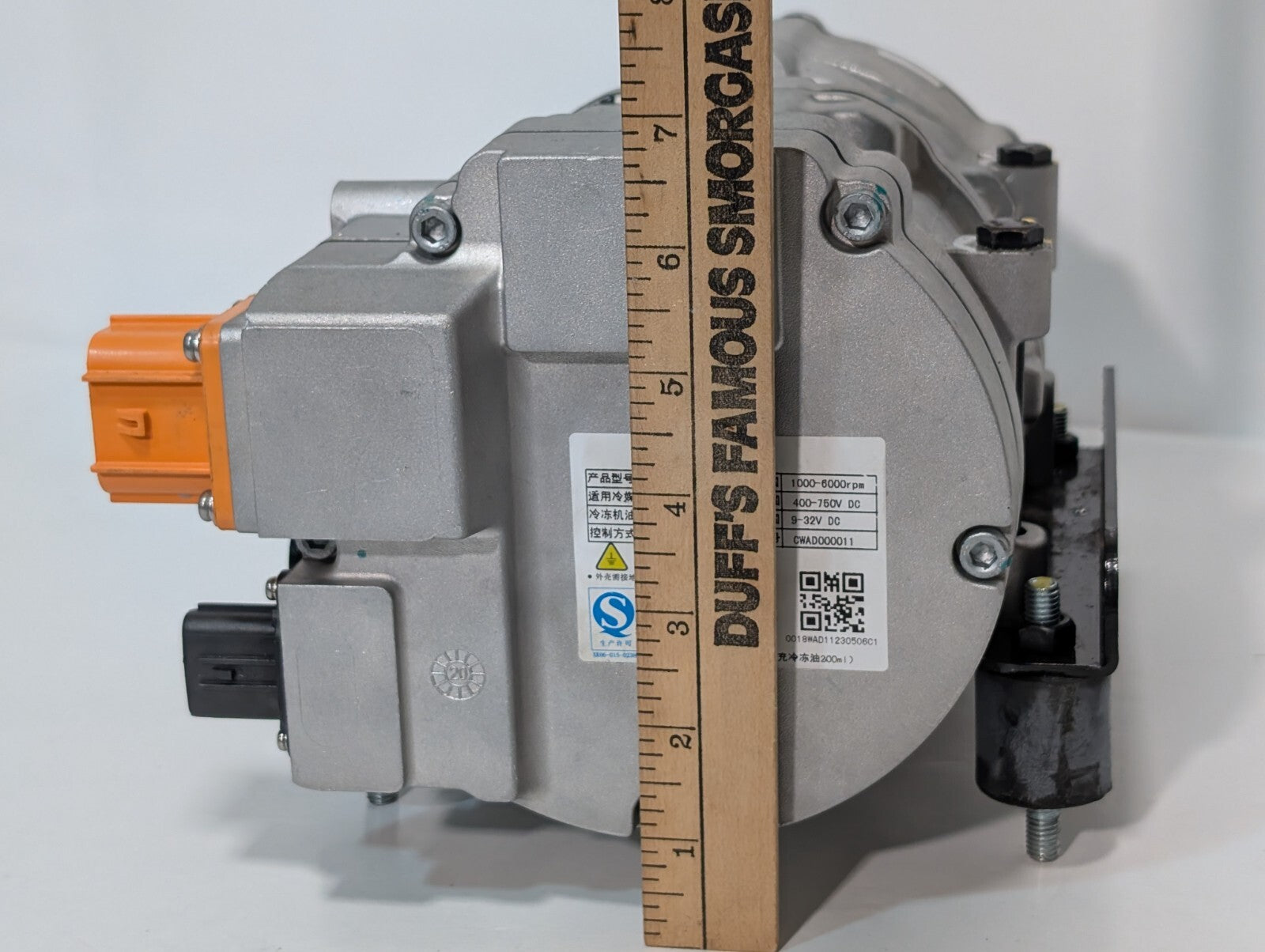 Songz SZB66-H2Y Electric Air Conditioning Compressor, 1000-6000rpm, R134A