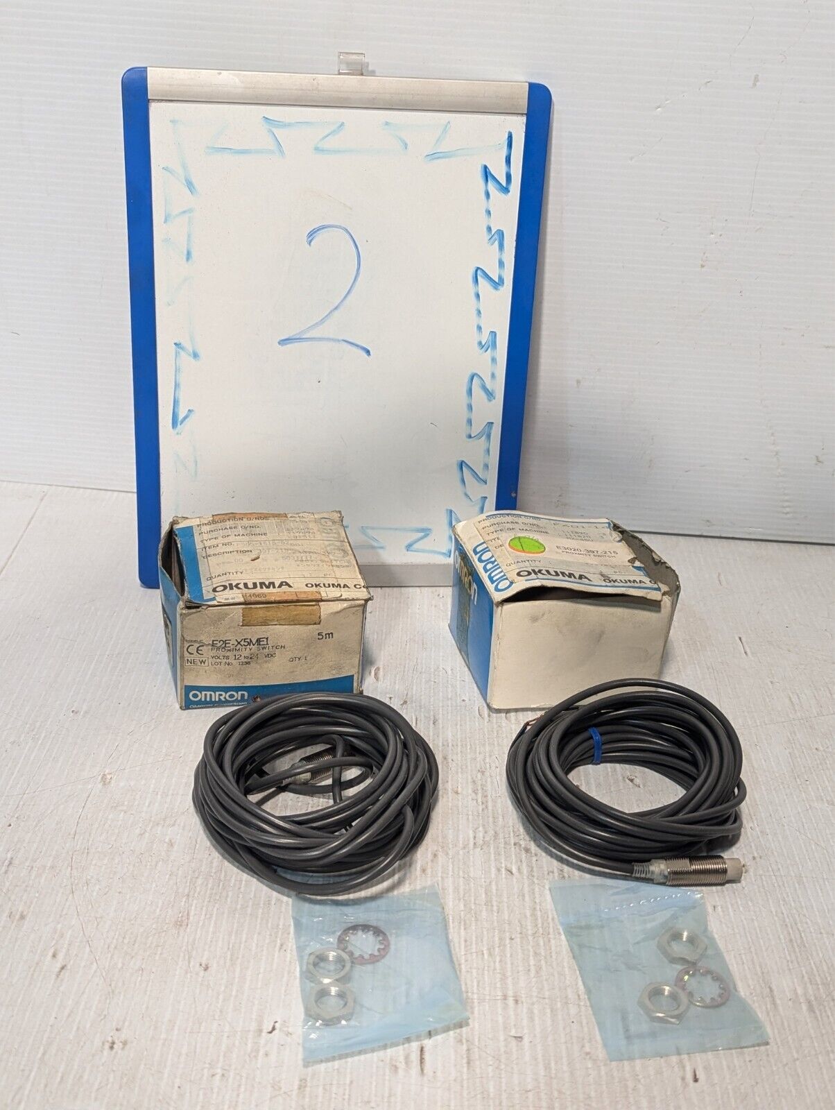 Omron E2E-X5ME1 Proximity Switch Sensor 12-24VDC - Free Shipping+Returns