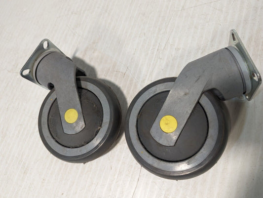 Tente Caster Steel Wheel 125x32 - Free Shipping