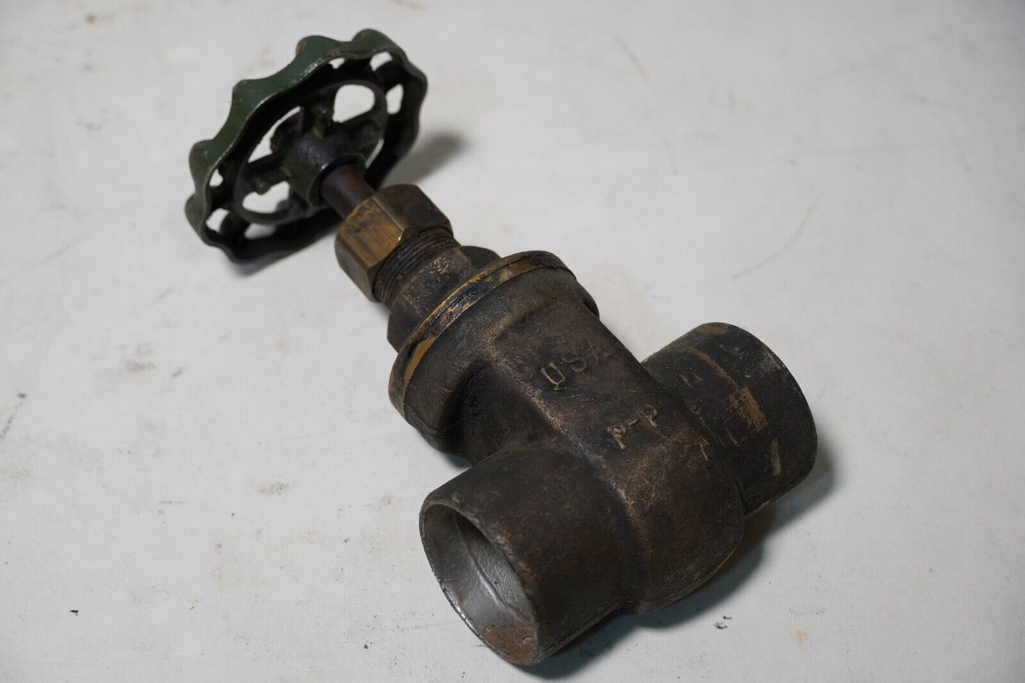 P-P S-L Gate Valve 1-1/2" USA 125 Brass