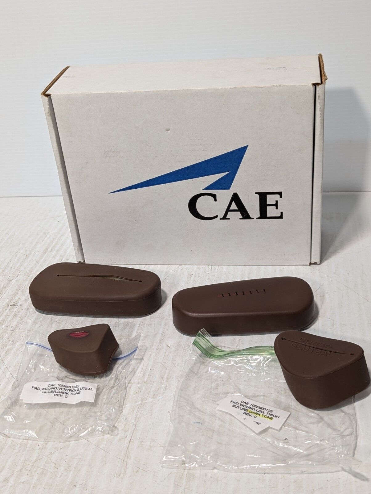 CAE Medical 147K601120 Basic Wounds Kit, Dark Skin Tone - Free Shipping