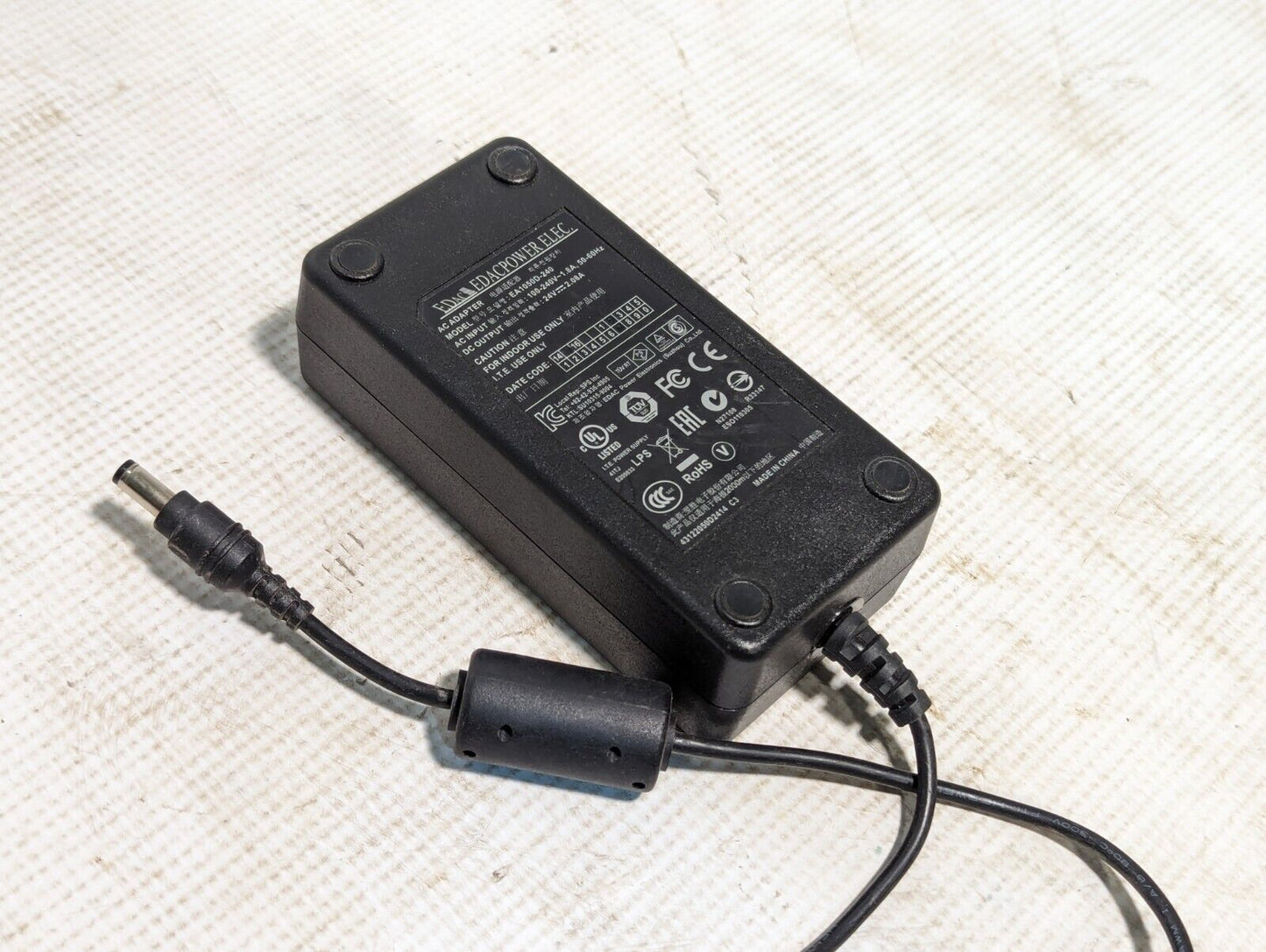 Edacpower Elec AC Adapter EA1050D-240 24V-2.08A - Free Shipping