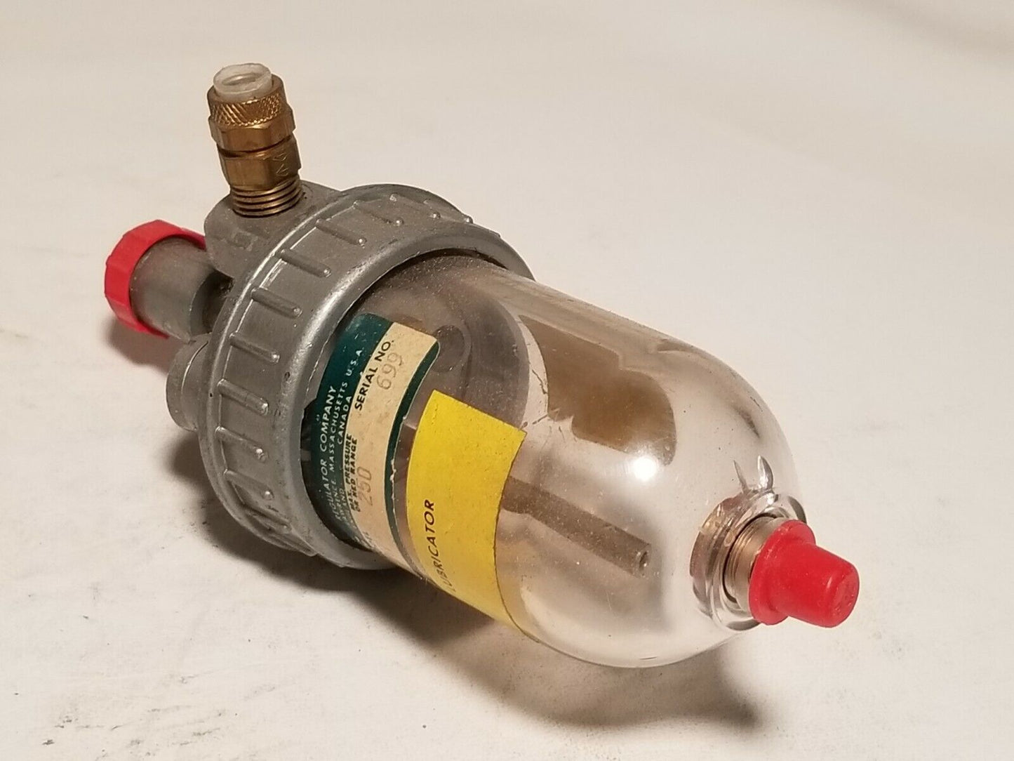 Watts Fluid Air 606-2 Regulator Model M7, Max Pressure Or Red Range: 250psi