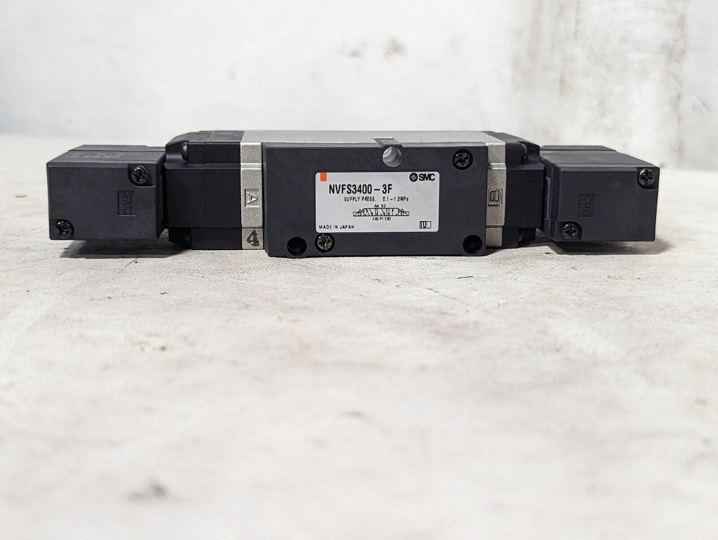 SMC NVFS400-3F solenoid valve, supply pressure 0.1-1.0MPa