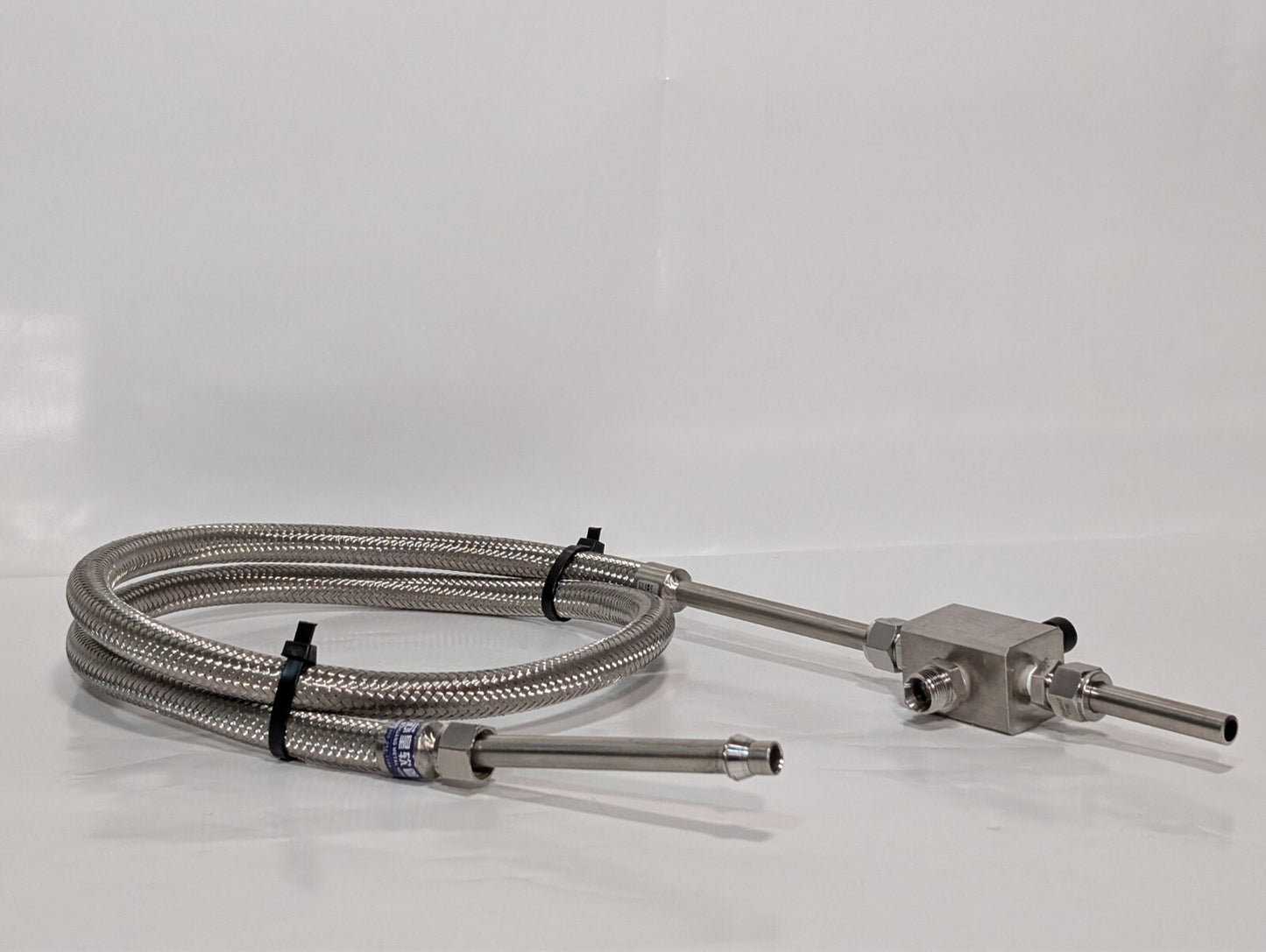 1500mm 316L Stainless Steel Flexible Braided Metal Hose 2.5MPa DN15