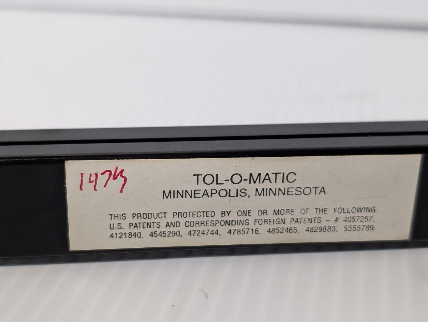 Tolomatic BC205 Pneumatic Band Cylinder, Bore: .50", Force: 16LBF, Load: 5LB