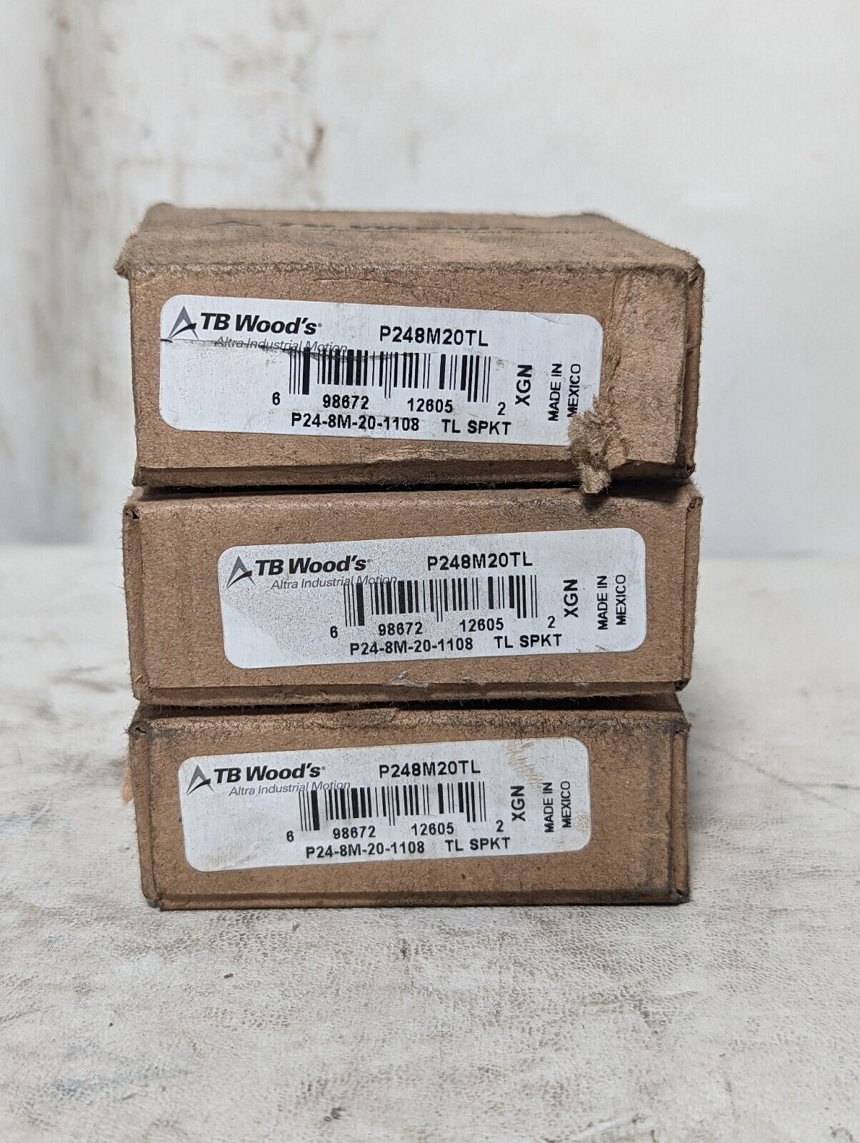 TB Woods (Altra) P248M20TL P24-8M-20-1108 TL SPKT Taper-Lock sprocket, 20mm belt