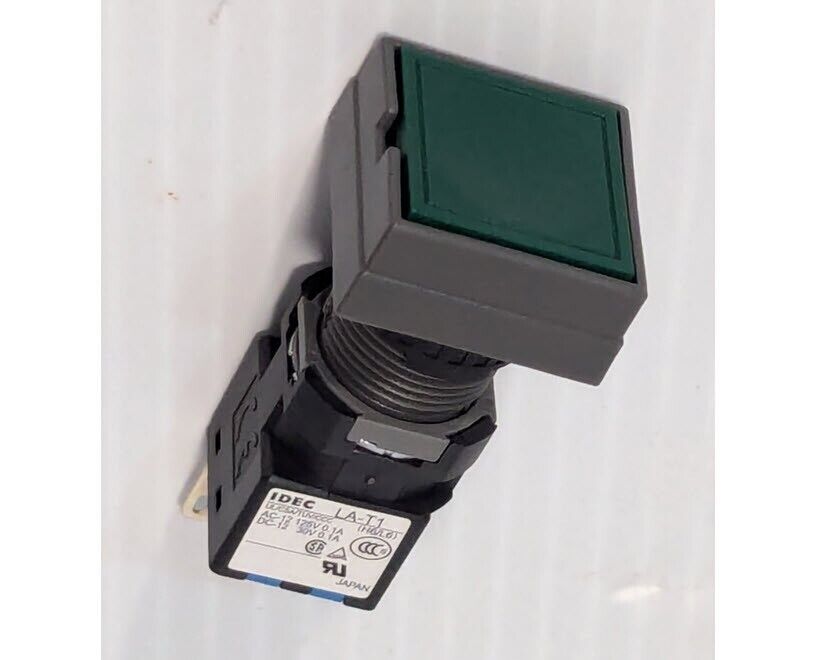 IDEC HA4B-M1T1G-TK2573 Pushbutton Switch, Green, IDEC LA-T1 - Free Shipping