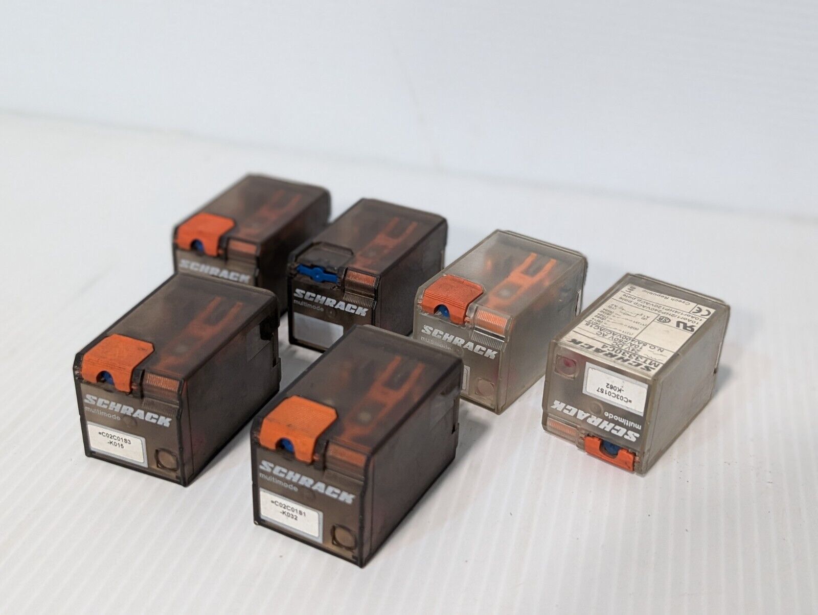 TE Connectivity / Schrack MT3330C4 Multimode Power Relay Socket, 10 AMP, 24 VDC