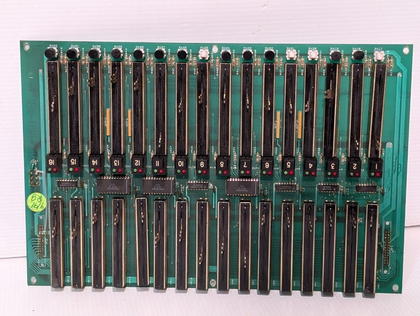 Unbranded MDL-1001-BO2 Slider Backplane, 16 Channel - Free Shipping