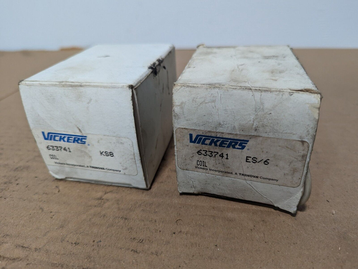Vickers 633741 Solenoid Coil, 115/120VAC 50/60Hz, .54A, .64A - Free Shipping
