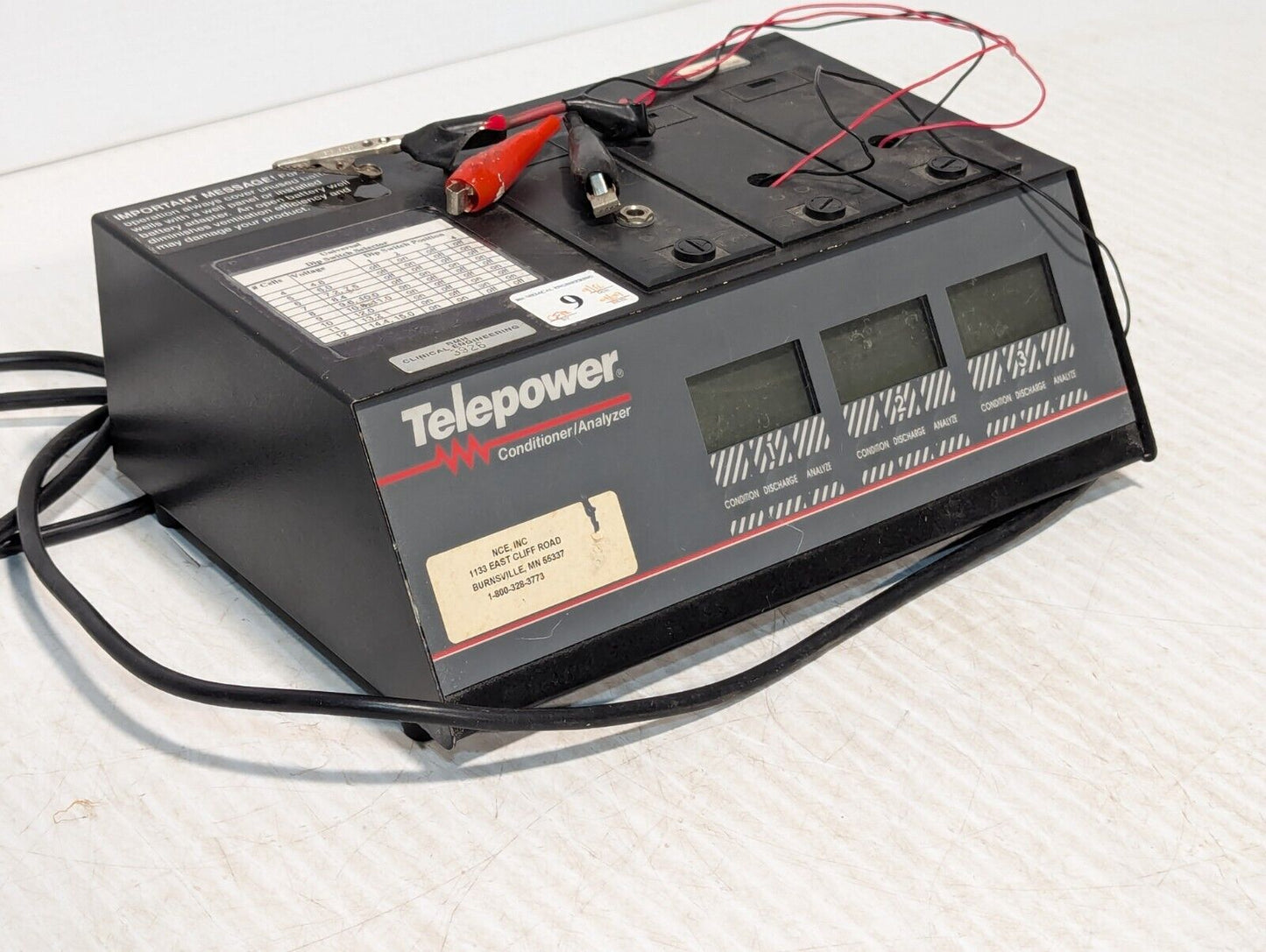 Jabro Batteries TP3503Q Telepower Conditioner/Analyzer - Free Shipping