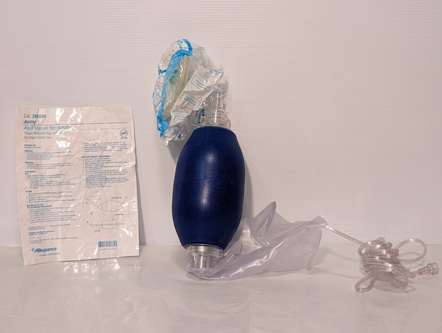 Allegiance (Cardinal Health) 2K8004 Adult Manual Resuscitator, Latex Free