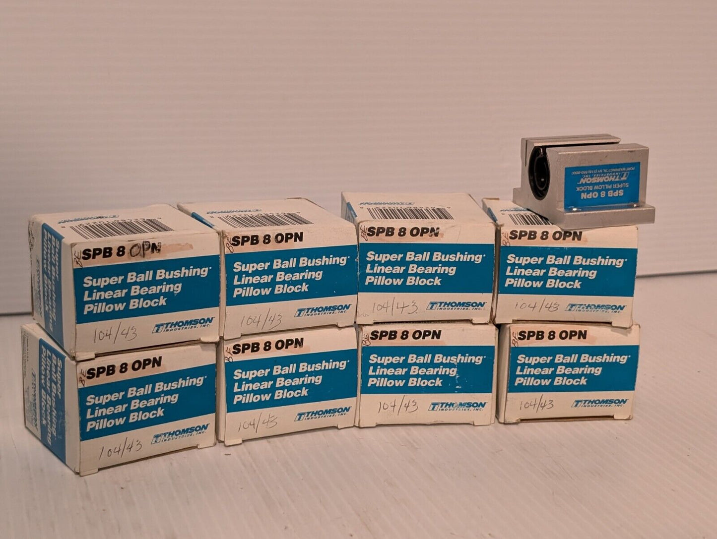 Thomson SPB 8 OPN Super Ball Bushing Linear Bearing Pillow Block - Free Shipping