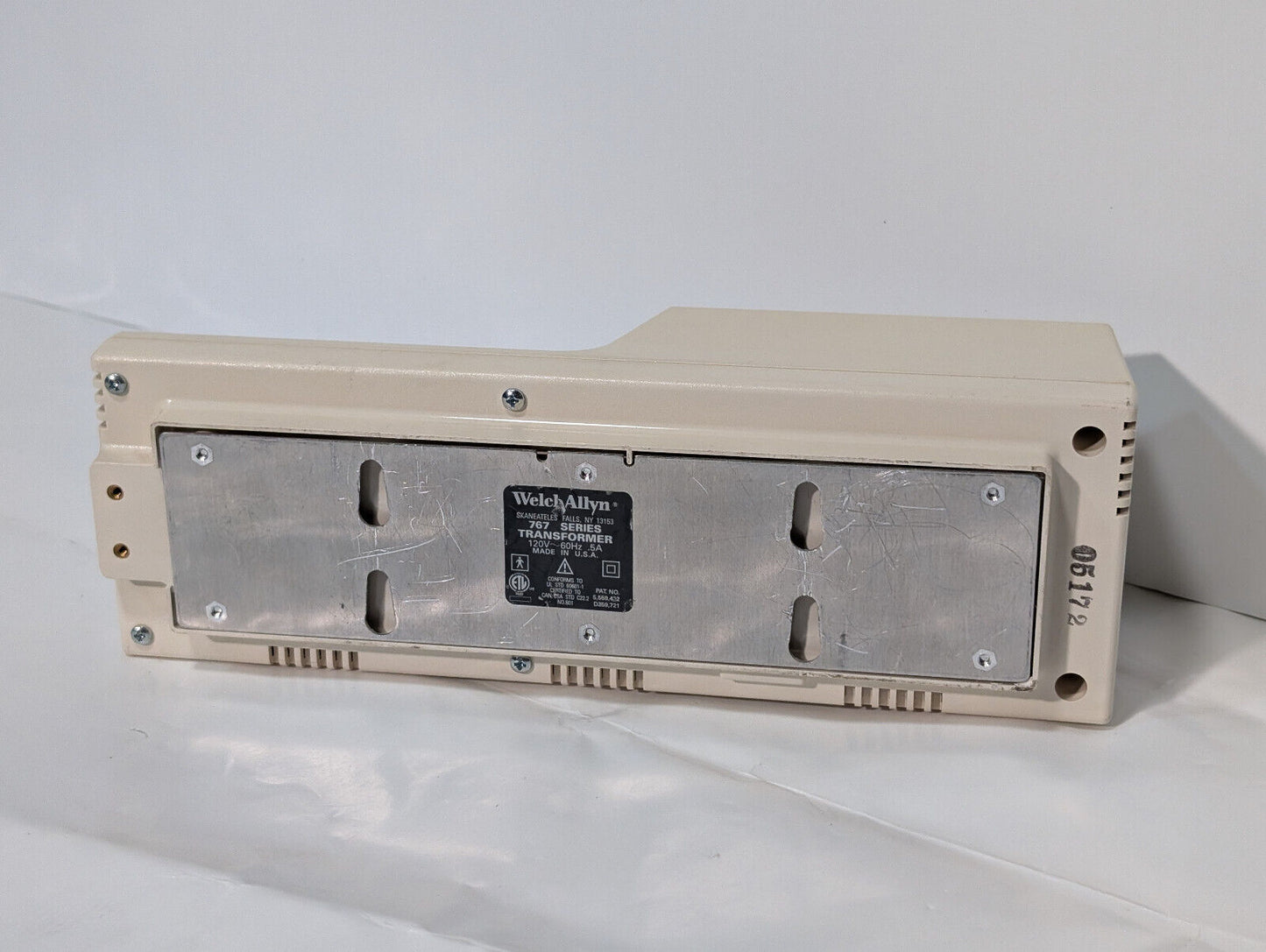 Welch Allyn 767 Series Transformer, Made in USA, 120V, 60Hz, No other components