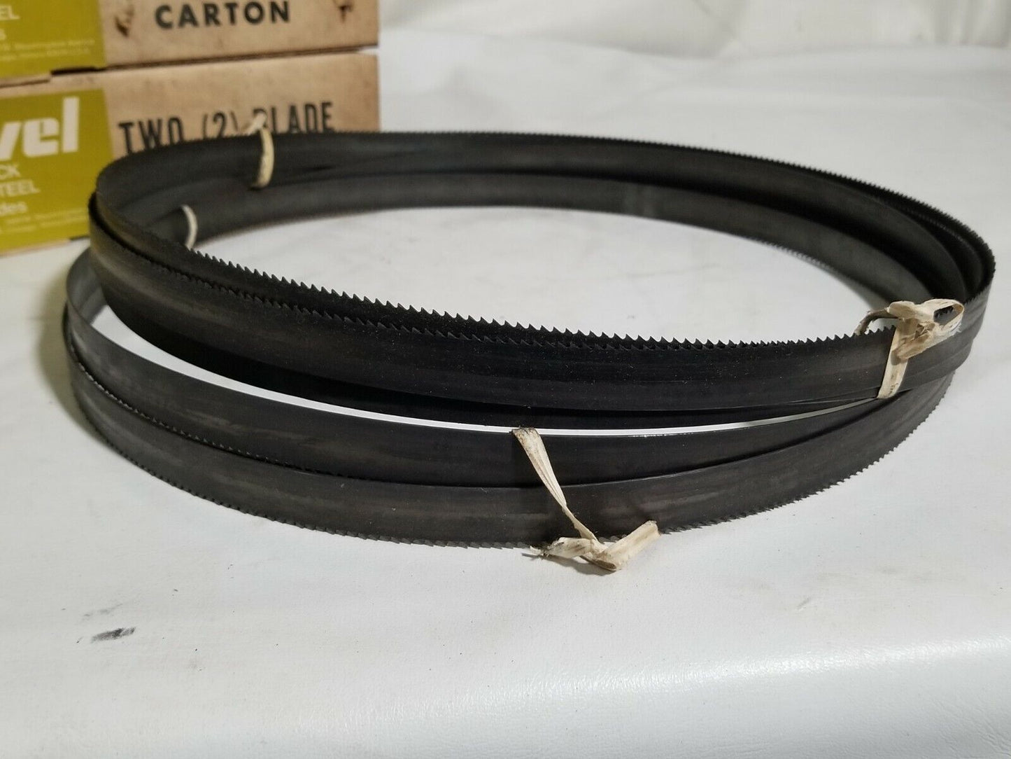 Marvel Hard Back Carbon Steel Band Blades, 8 IL teeth per In, .32 gauge