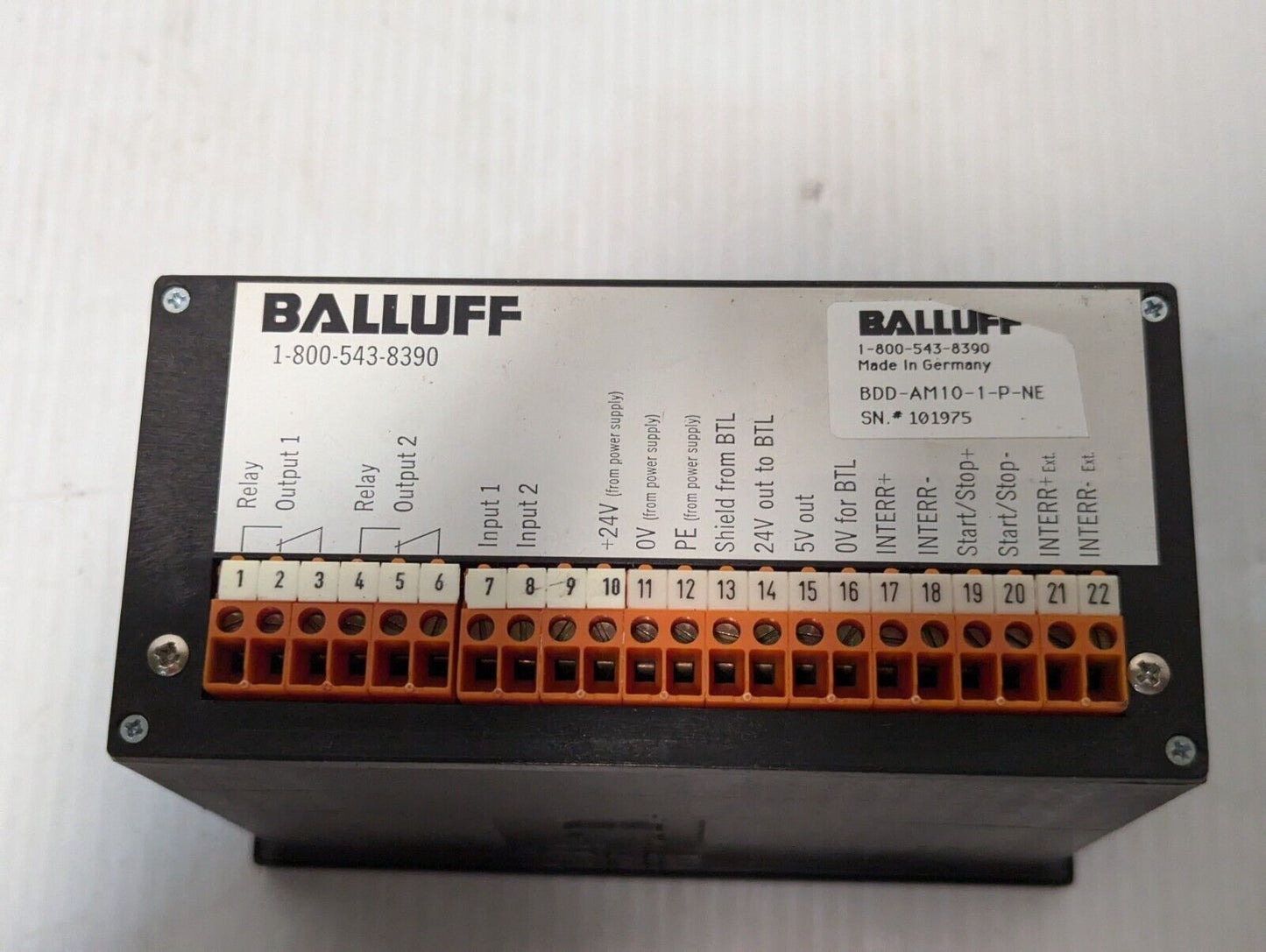 Balluff BDD-AM10-1-P-NE Digital Display - Free Shipping+Returns