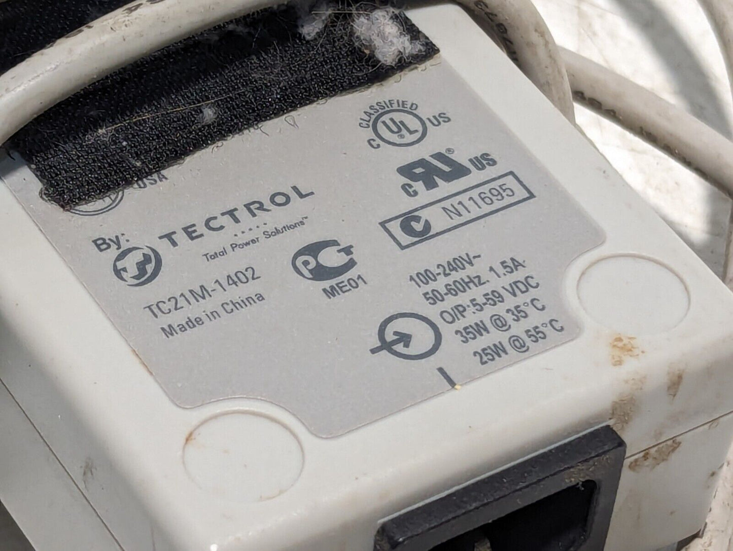 Tectrol Total Power  TC21M-1402 N11695 100-240V 50-60Hz 1.5A - Free Shipping