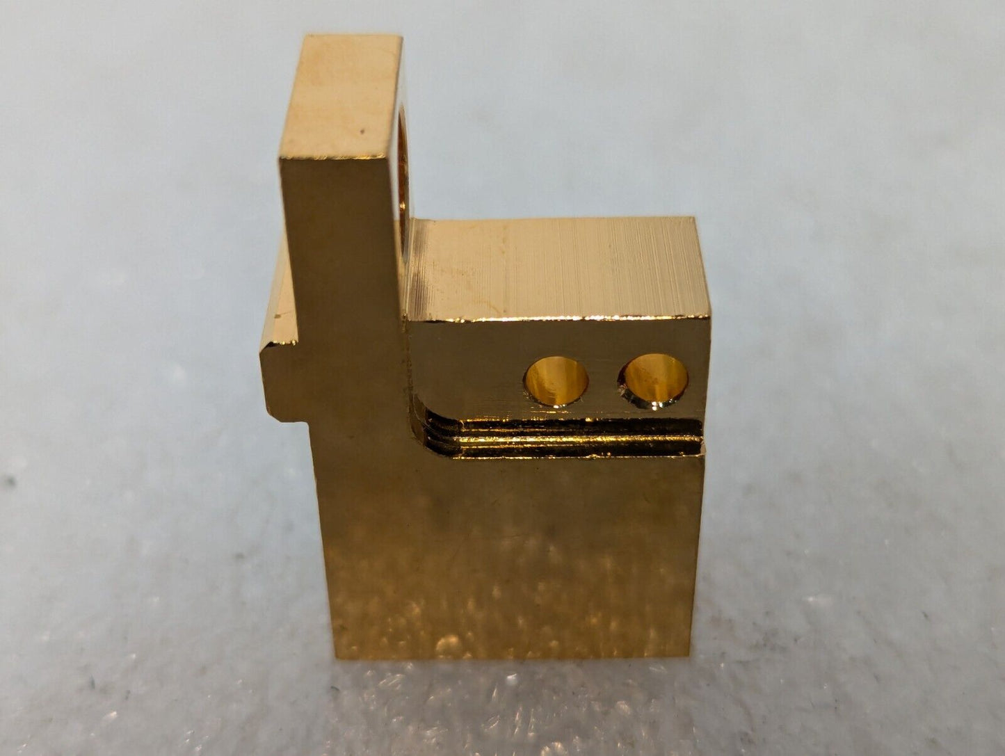 (2) Hess 589, MD1117071D589S1, 80025941 Gold Base, Golden Industrial Plate