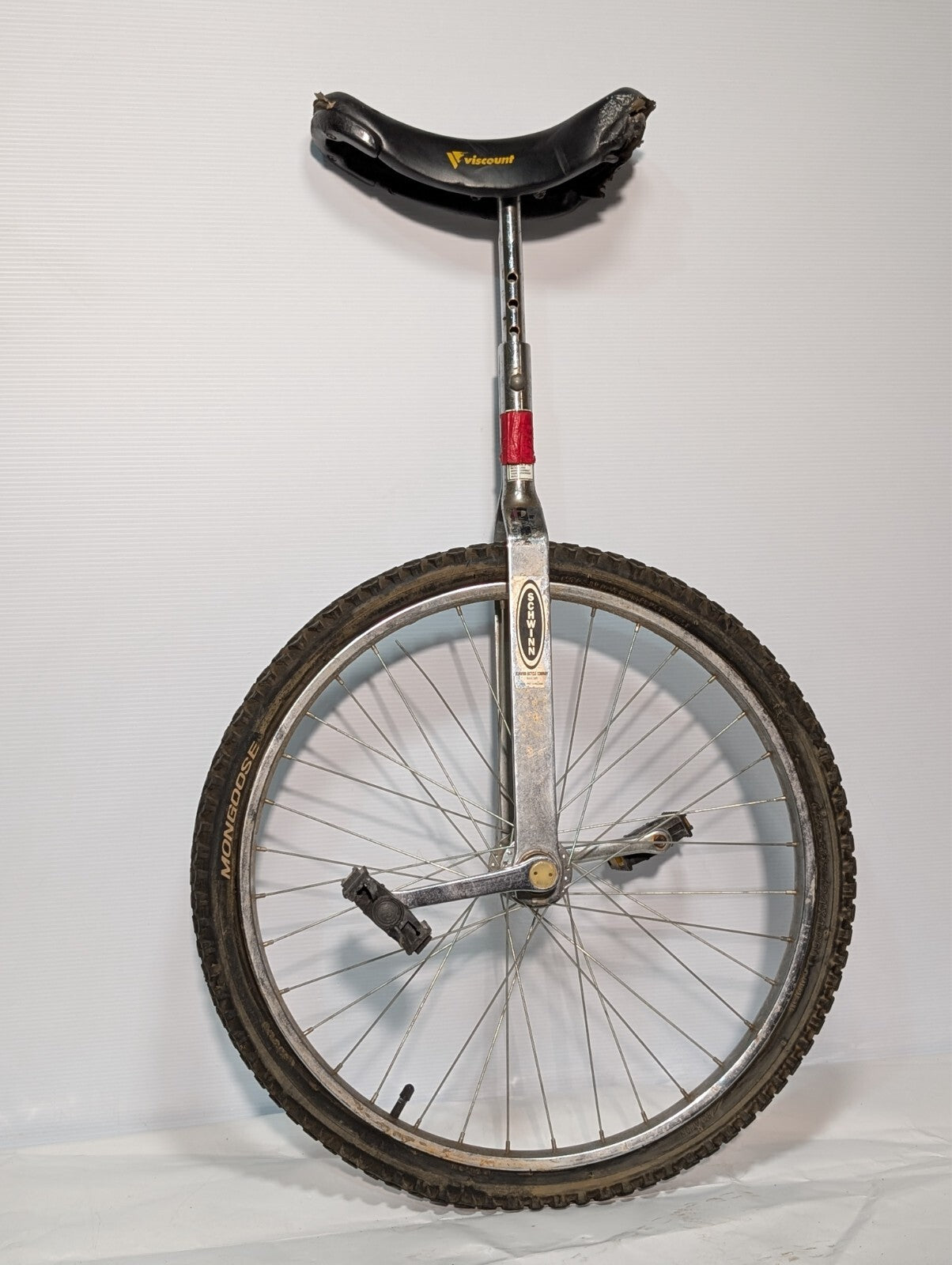 Vintage Schwinn Unicycle 1970's Retro w/ 24" Mongoose Tire and Viscount Seat