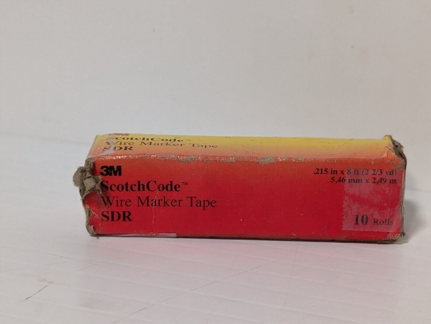 (16 Rolls) 3M ScotchCode SDR-10-19 Wire Marker Tape Refill Rolls