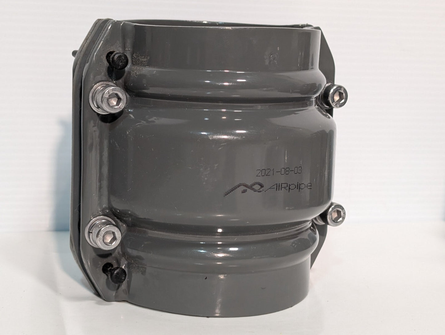 Airpipe 30203080001 Equal 90 Elbow - With Two Union Connectors 30202080108, 4"