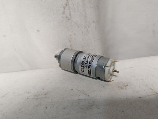 Transmotec PD3246-24-14-BF planetary DC gear motor 24VDC, 0.5A, 445rpm, 3.85W