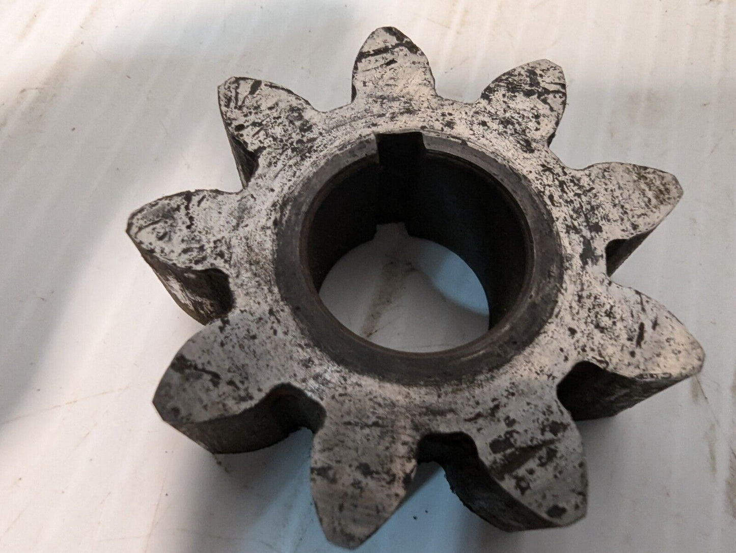 9-Tooth Steel Spur Gear 2" Dia. 13/16" Bore 0.75" width