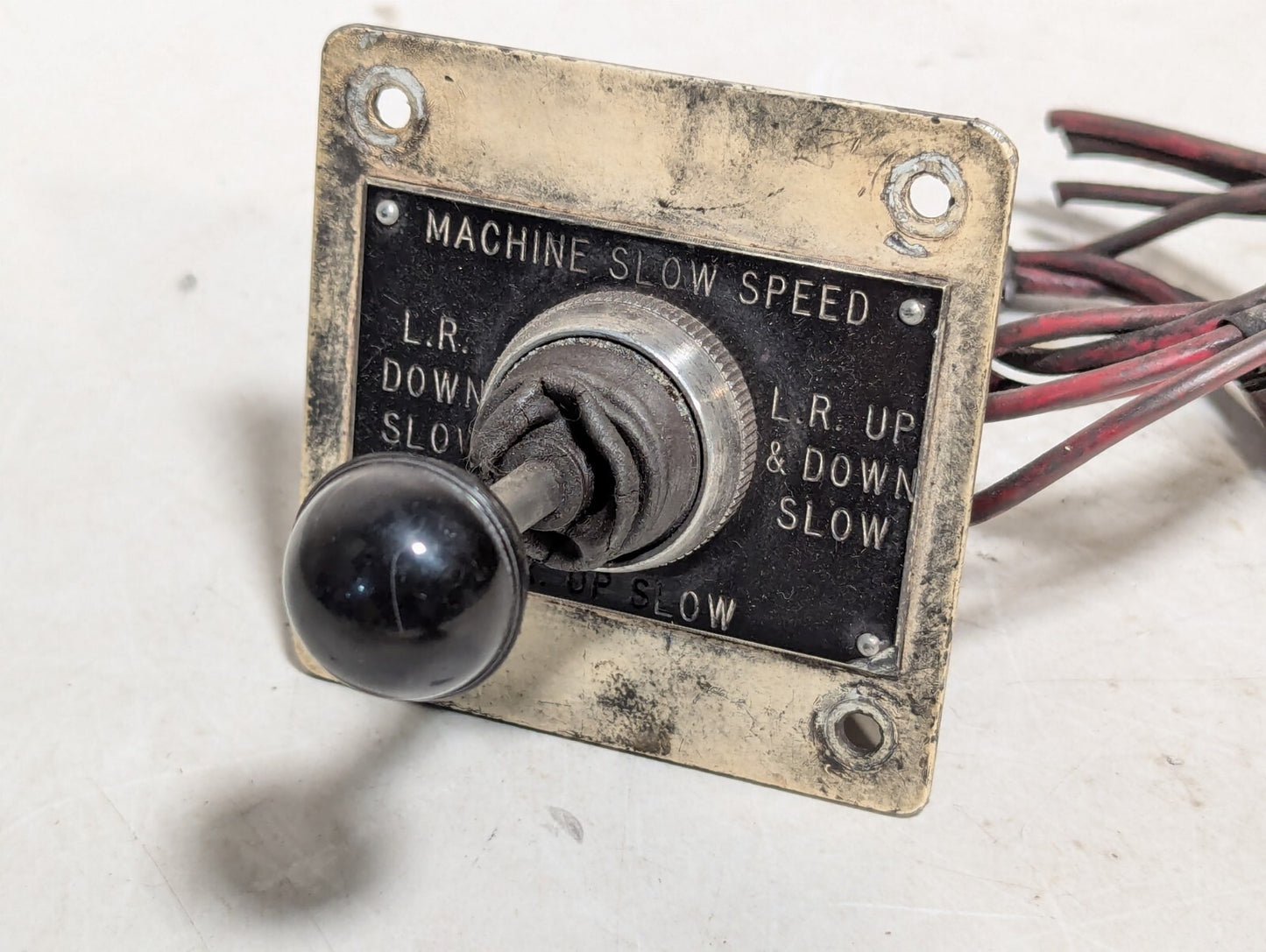 Vintage Machine Speed Switch Controller with Joystick