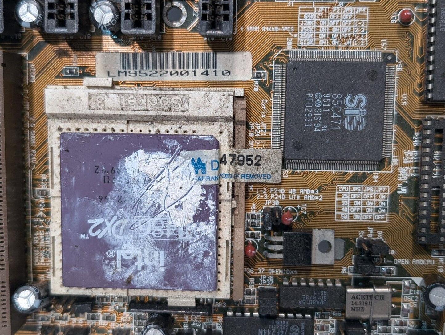 Vintage Magitronic A-BL2467CD, LM9450000550 Desktop Motherboard