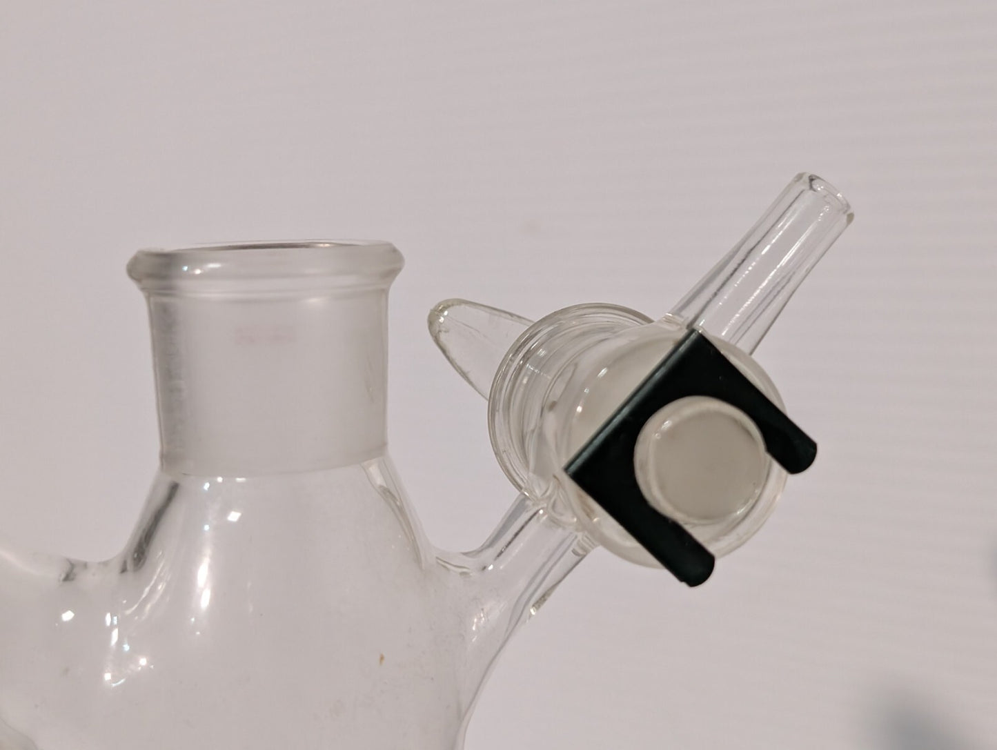Ace Glass 250mL Schlenk Storage Tube - 24/25 Outer, Top 24/40 Inner, Valve Inlet