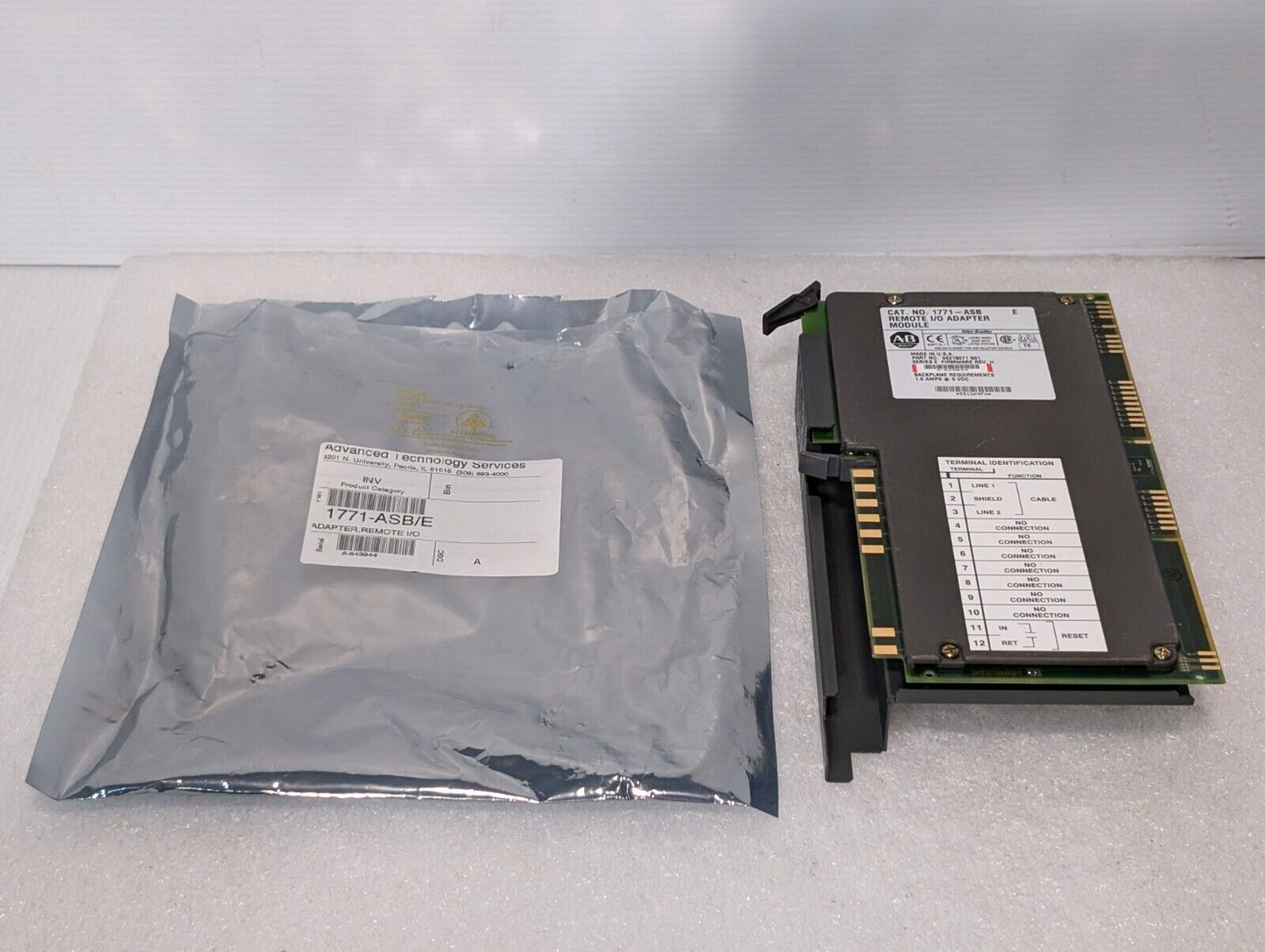 Allen Bradley 1771-ASB/E Remote Input / Output Adapter Module