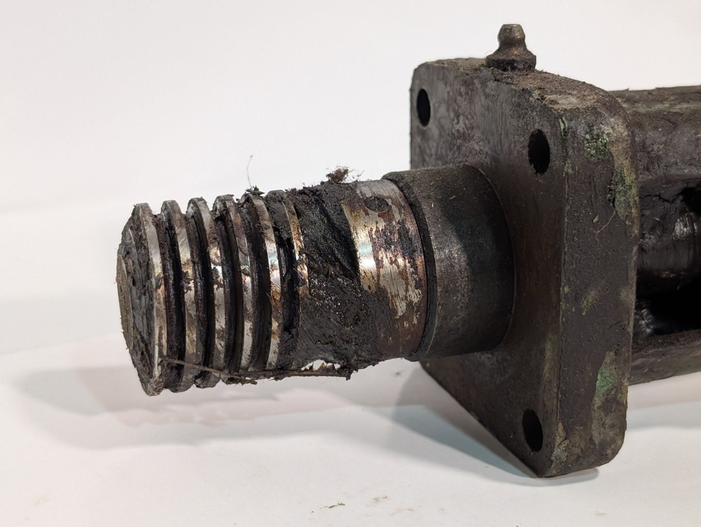 Vintage Industrial Adjustable Dial Wheel with Hand Crank Handle