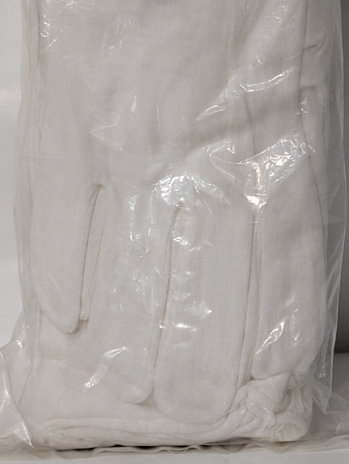 White Cotton Industrial Inspection Gloves 97-500/14 Men's Size 12 Pack