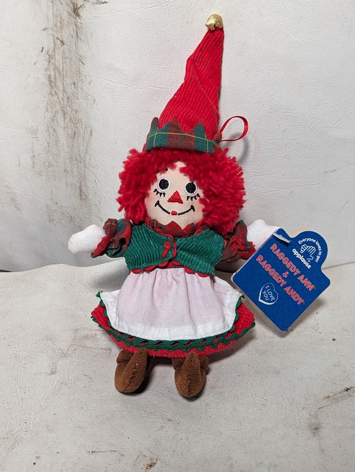 4 inch Raggedy Ann Elf, 16783, by Applause, with tags, a little musty